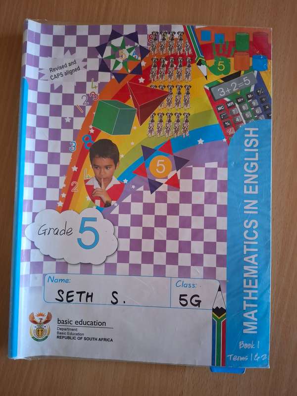 Mathematics in English Book 1 Terms 1 & 2 - Grade 5