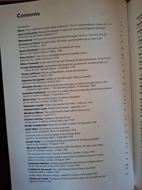 Speeches that Changed the World (Hardcover)