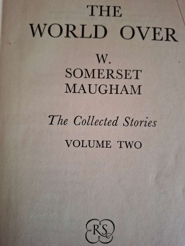 The World Over : W. Somerset Maugham  (Hardcover)