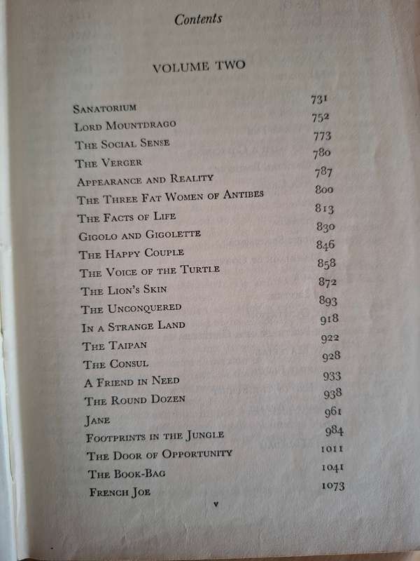 The World Over : W. Somerset Maugham  (Hardcover)