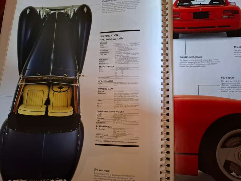 The Gatefold Book of the World's Classic Cars (36 Superb Pull-Out Gatefolds)