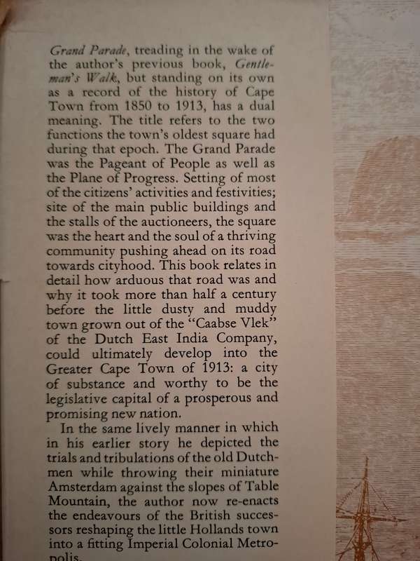 Grand Parade : Hymen W.J. Picard  (Hardcover)