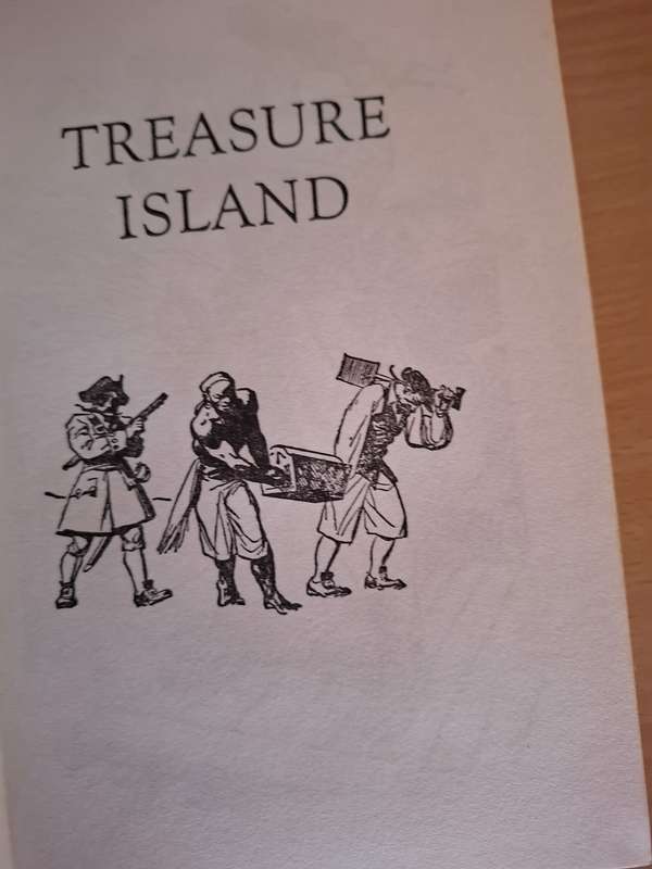 The Children`s Classics - Treasure Island by Robert Louis Stevenson (Hardcover)