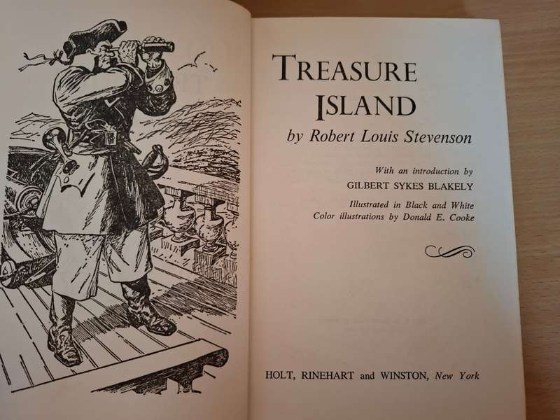 The Children`s Classics - Treasure Island by Robert Louis Stevenson (Hardcover)