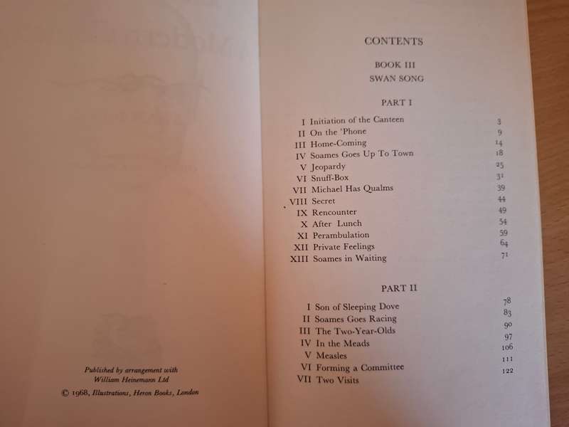 A Modern Comedy : John Galsworthy  (Hardcover)