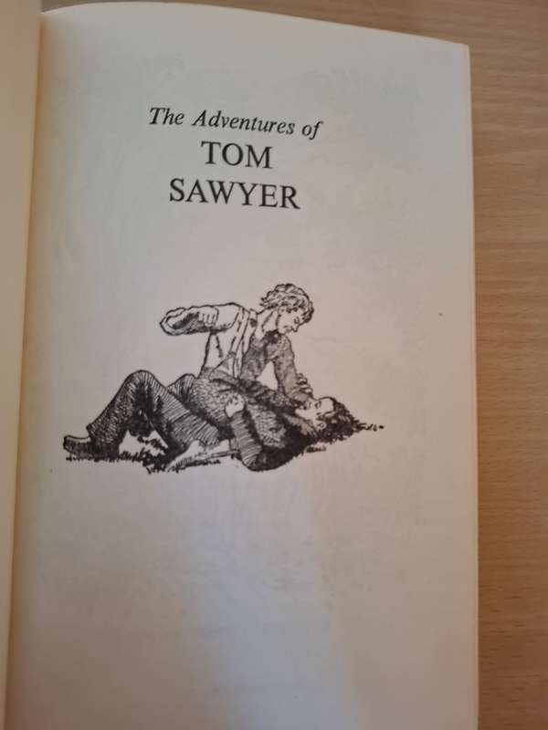 The Children`s Classics - The Advetures of Tom Sawyer : Mark Twain  (Hardcover)