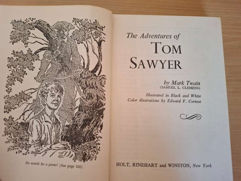 The Children`s Classics - The Advetures of Tom Sawyer : Mark Twain  (Hardcover)