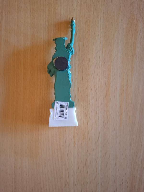 New York Fridge Magnet - Statue of Liberty (13cmx 3cm)
