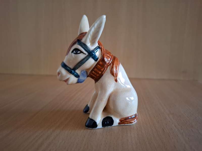Donkey Figurine Salt & Pepper Set   (Made in Japan)
