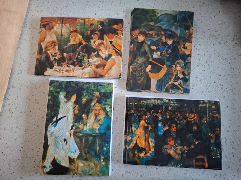 15 Auguste Renoir Blank Cards with Envelopes