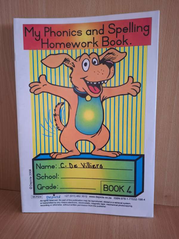 My Phonics and Spelling Homework Book (Book 4)