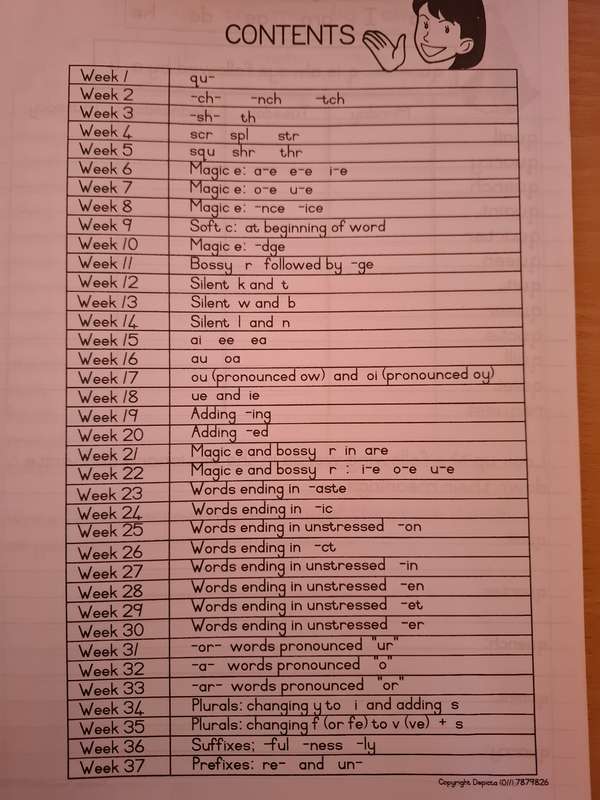 My Phonics and Spelling Homework Book (Book 4)