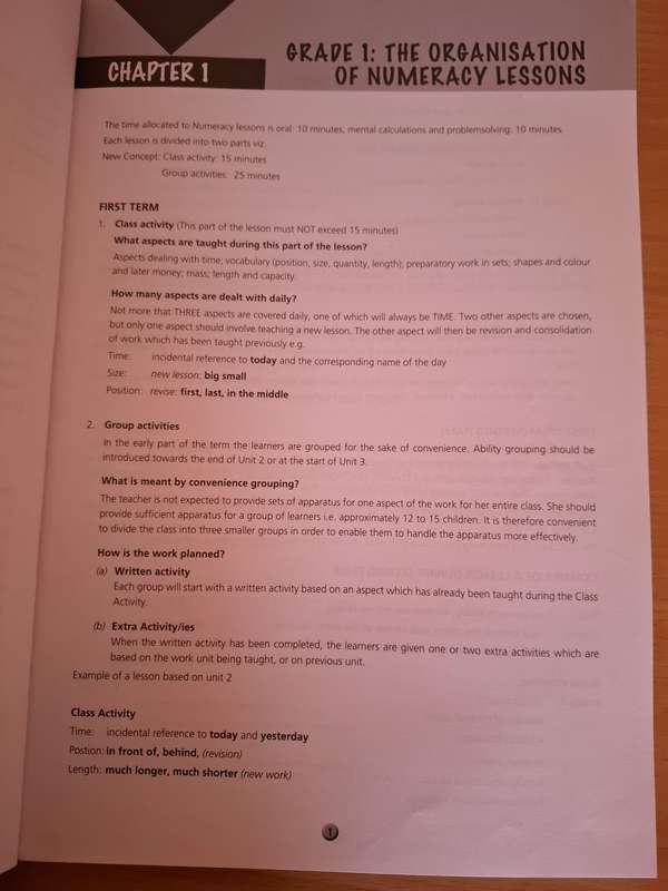 Upgraded Guide for the Foundation Phase - Numeracy: Isebe IeMfundo IeNtshona Koloni