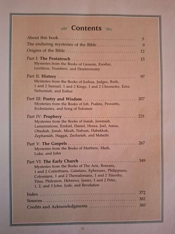Reader`s Digest - Mysteries of The Bible (The Enduring Questions of the Scriptures) Hardcover