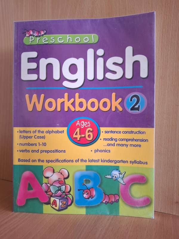 Preschool English Workbook 2 (Ages 4-6)
