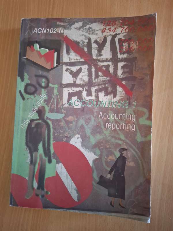 Accounting 1 - Accounting Reporting (Only Study Guide for ACN102-N) Paperback