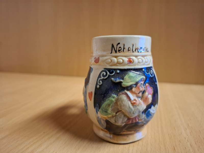 Small German Beer Tankard/Beer Mug (height 7cm width 5cm)