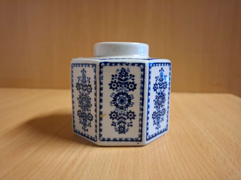 Blue & White Vase, Arabia Finland