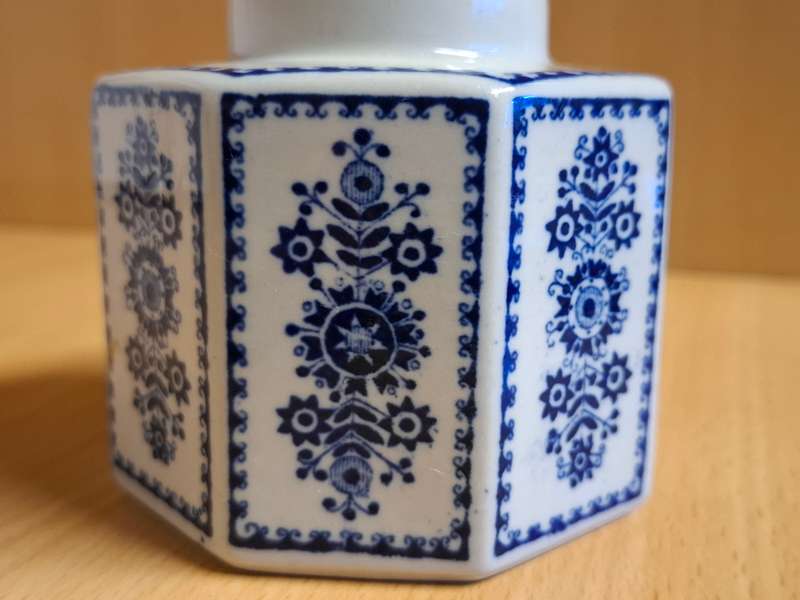 Blue & White Vase, Arabia Finland