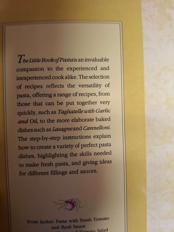 The Little Book of Pasta Recipes (Hardcover)