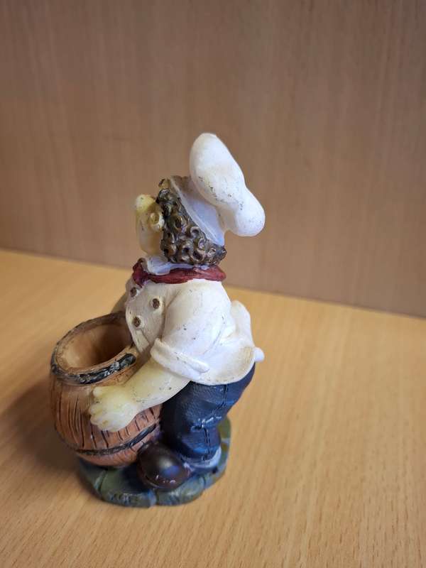 Chef Figurine Toothpick Holder