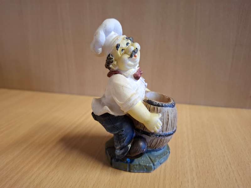 Chef Figurine Toothpick Holder