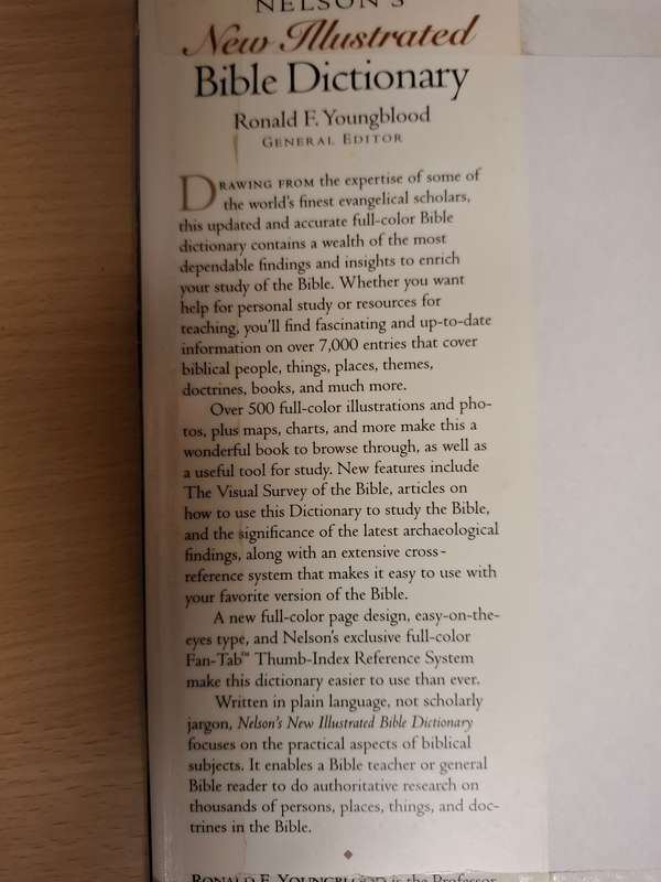 Nelson`s New Illustrated Bible Dictionary : Ronald F. Youngblood, FF. Bruce & R.K. Harrison