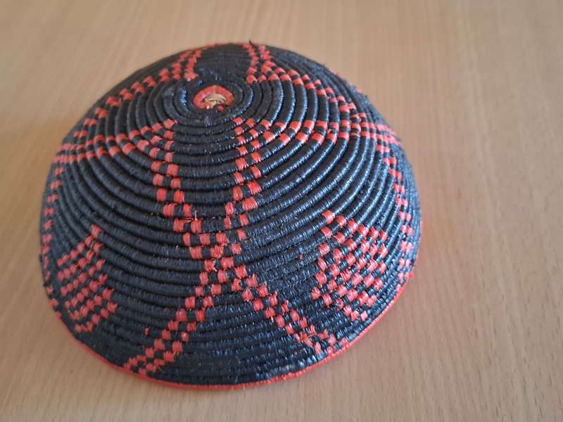 Small Round Basket Bowl - width 15cm height 6cm