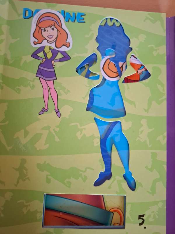 Scooby-Doo Stencil Activity Book