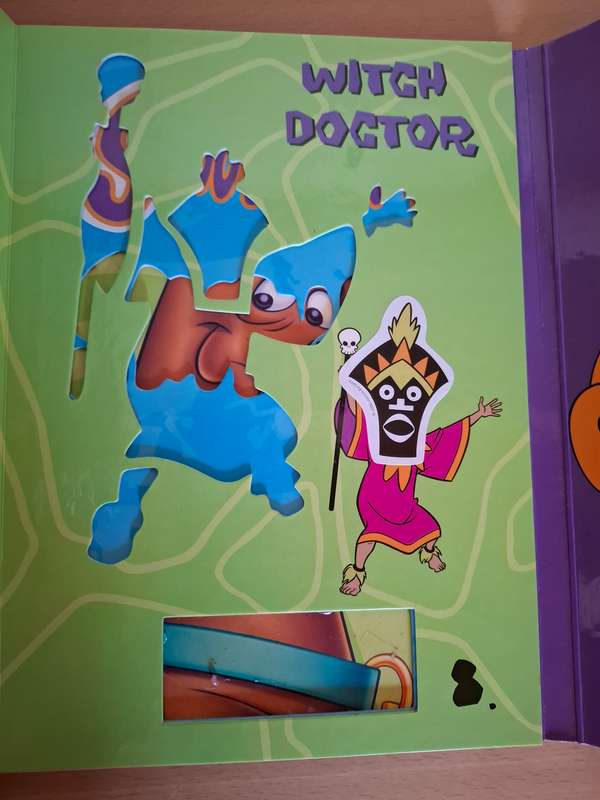 Scooby-Doo Stencil Activity Book