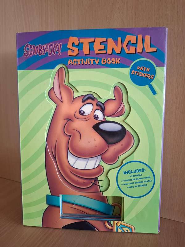 Scooby-Doo Stencil Activity Book