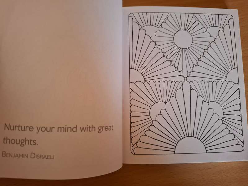 The Little Book of Calm Colouring  : David Sinden & Victoria Kay (Paperback)