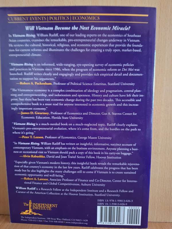 Vietnam Rising - Culture and Change in Asia`s Tiger Club : William Ratcliff  (Paperback)