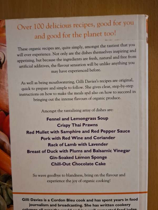 The Joy of Organic Cookery : Gilli Davies  (Paperback)