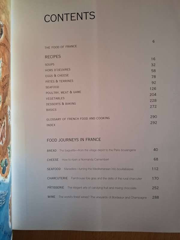 The Food of France : Maria Villegas and Sarah Randell  (Paperback)