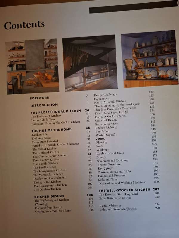 Terence Conran`s Kitchen Book (Guide to Planning, Fitting and Equipping Your Kitchen (Hardcover)