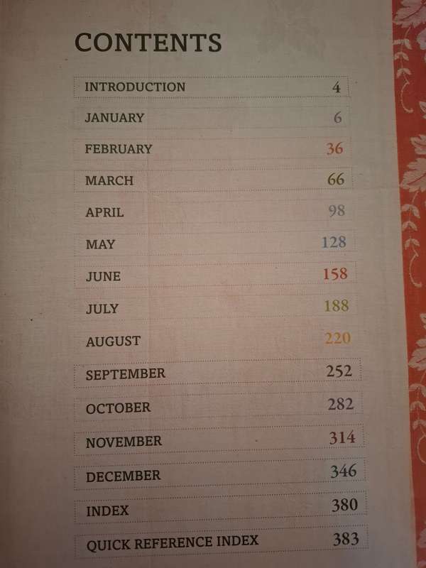 A Year Full of Recipes - 365 Recipes, One for every day of the year  (Hardcover)