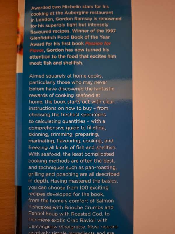 Gordon Ramsay`s Passion for Seafood  (Hardcover)