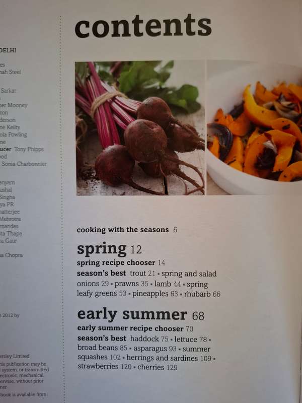 DK - Cooking Through the Year - 1000 Recipes - Season by Season  (Hardcover)