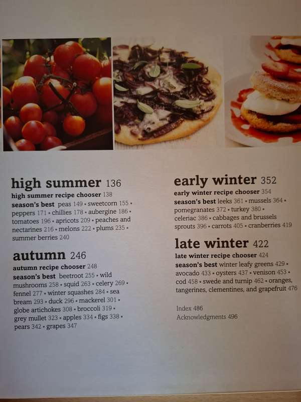 DK - Cooking Through the Year - 1000 Recipes - Season by Season  (Hardcover)
