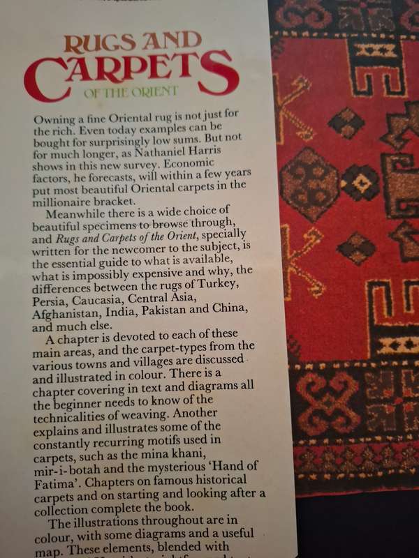 Rugs and Carpets of The Orient : Nathaniel Harris  (Hardcover)