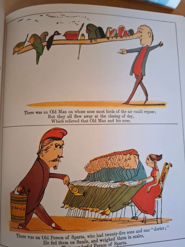 Book of Nonsense by Edward Lear (Hardcover)