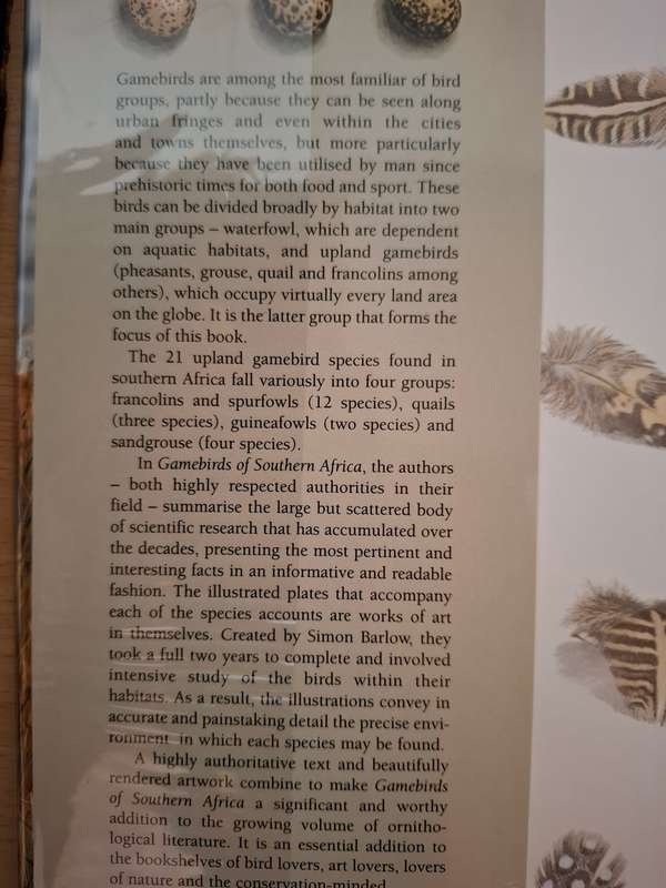Gamebirds of Southern Africa : Rob Little, Tim Crowe, Simon Barlow (Hardcover)