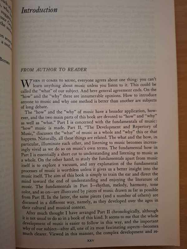 An Introduction to Music : David D. Boyden  (Paperback)