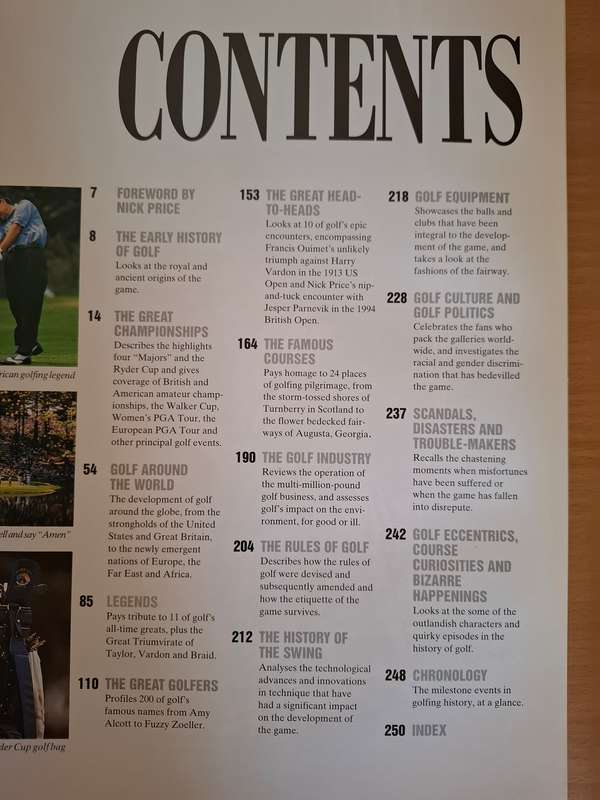 The Ultimate Encyclopedia - Golf : Ted Barrett & Michael Hobbs  (Hardcover)