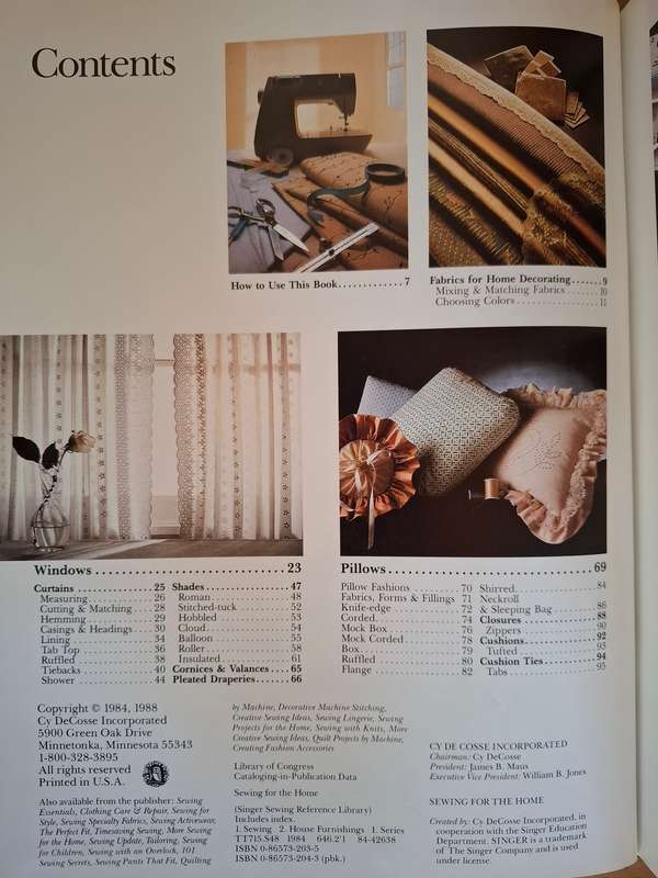 SINGER - Sewing for the Home (Hardcover)