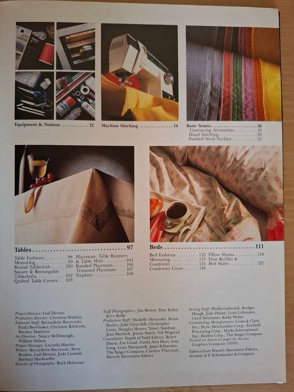 SINGER - Sewing for the Home (Hardcover)