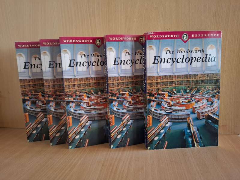 Set of 5 The Wordsworth Encyclopedia (Paperback)
