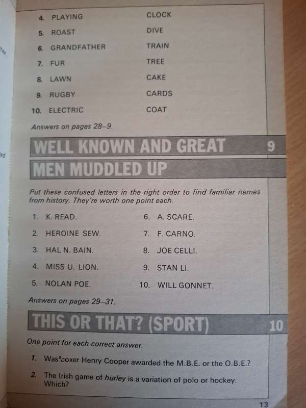 Ian Messiter`s Fun Quiz Book  (Paperback)