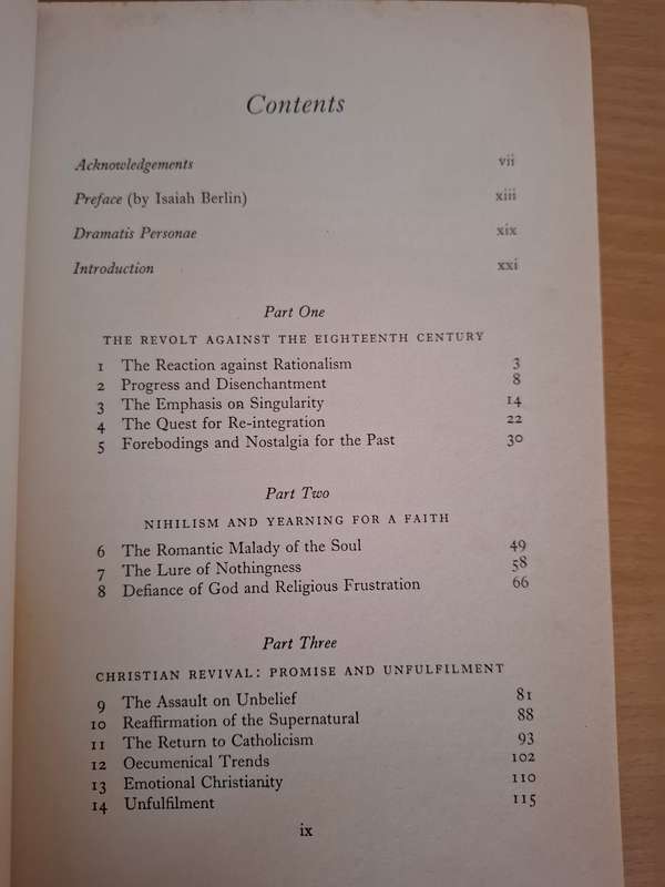 The Mind of The European Romantics  : H.G. Schenk  (Paperback)